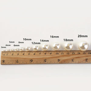 3/4/5/6/8/10/12/14/16/18/20mm nhựa trắng hạt ngọc trai tự làm Bán Buôn Đồ trang sức làm lỏng Hạt 500 gram - Product Image 5