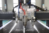 Couteau oscillant CNC à prix abordable 1325 1625 1530 Machine de découpe de routeur CNC pour aluminium cuir tissu bois