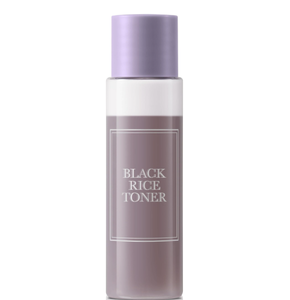 Tonique à l'eau de riz original coréen avec niacinamide, panthénol, contrôle du sébum pour peaux grasses, tonique léger, hydratant, tonique au riz noir - Product Image 1