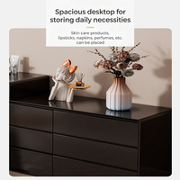 Coiffeuse moderne en bois massif de style italien avec miroir éclairé et rangement pour chambre, salle de bain et maison - Vente en gros