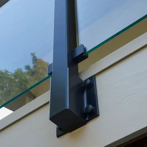 Gelander Glasgelander Metallgelander Balconi al aire libre cubierta barandilla valla de vidrio SUS 304 barandilla de vidrio barandilla balaustrada - Product Image 2