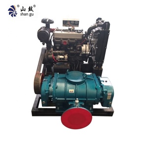 Shangu Wortels <span class=keywords><strong>Blower</strong></span> Vacuümpomp Hoge Druk Lucht <span class=keywords><strong>Blower</strong></span> Fish Garnalen Landbouw Met Dieselmotor - Product Image 3