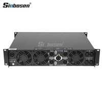 Amplificateur de sonorisation Line Array DSP SR4-1800 Sinbosen 4 canaux en aluminium avec MOSFET SiC – Amplificateur puissant fabriqué à Guangzhou