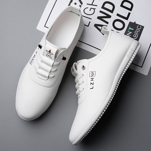 Chaussures en cuir pour homme LZH, à enfiler, bout rond, semelle en caoutchouc antidérapante, chaussures décontractées d'été pour la conduite - Product Image 4