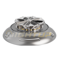 Luz de Advertencia para Minería NIGHTUP UFO de Perfil Bajo, 12V 24V, Alta Resistencia, LED de Alta Potencia, Luz Estroboscópica, Baliza, IP67, SAE R65, CE, UKCA