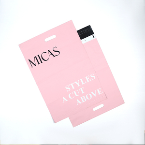 Buste di Spedizione in Polietilene Riciclato Impermeabili Rosa Chiaro di Lusso con Logo Personalizzato per Imballaggio Scarpe - Product Image 2