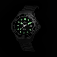 Montre rectangulaire pour homme en acier inoxydable, luxe, automatique, mécanique, analogique, logo personnalisé, bracelet en acier inoxydable, largeur 22 mm, étanche