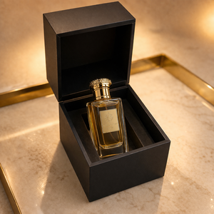 Factory Luxury Gold Heavy Metal Cap 30ml 50ml 100ml Perfume <b>Bottle</b> Black Empty Perfume <b>Bottle</b> - Product Image 5