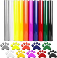 Rollo de Película Termotransferible 3D Puff HTV de Material PU Resistente a Altas Temperaturas para Camisetas y Prendas de Vestir