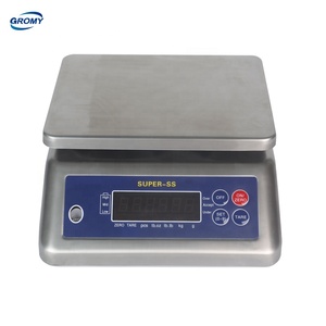 Thép không gỉ bảng có trọng lượng quy mô 15kg 30kg điện tử xách tay điện Cá scraper không thấm nước cá Quy mô <span class=keywords><strong>Remover</strong></span> - Product Image 6