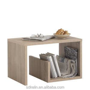 Tavolino da Caffè Moderno Estensibile in <span class=keywords><strong>Legno</strong></span> per Soggiorno, Disponibile in Colore <span class=keywords><strong>Legno</strong></span> o <span class=keywords><strong>Bianco</strong></span> - Product Image 2