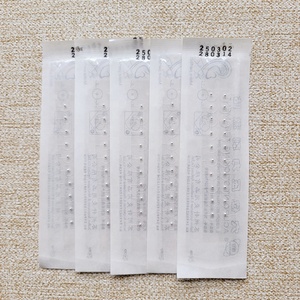 1,5mm chapado en oro y plata 100 Uds cinta médica pegatinas de punto de oreja pérdida de peso belleza cuidado de la salud presión del oído auricular semillas de oreja - Product Image 3