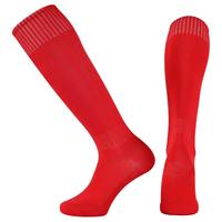 Chaussettes de football respirantes multicolores personnalisées avec logo, hauteur genou, fines pour l'été