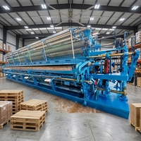Machine à tisser les filets de pêche haute précision ZRS12.6-680-240, faible entretien, semi-automatique, grande capacité de production