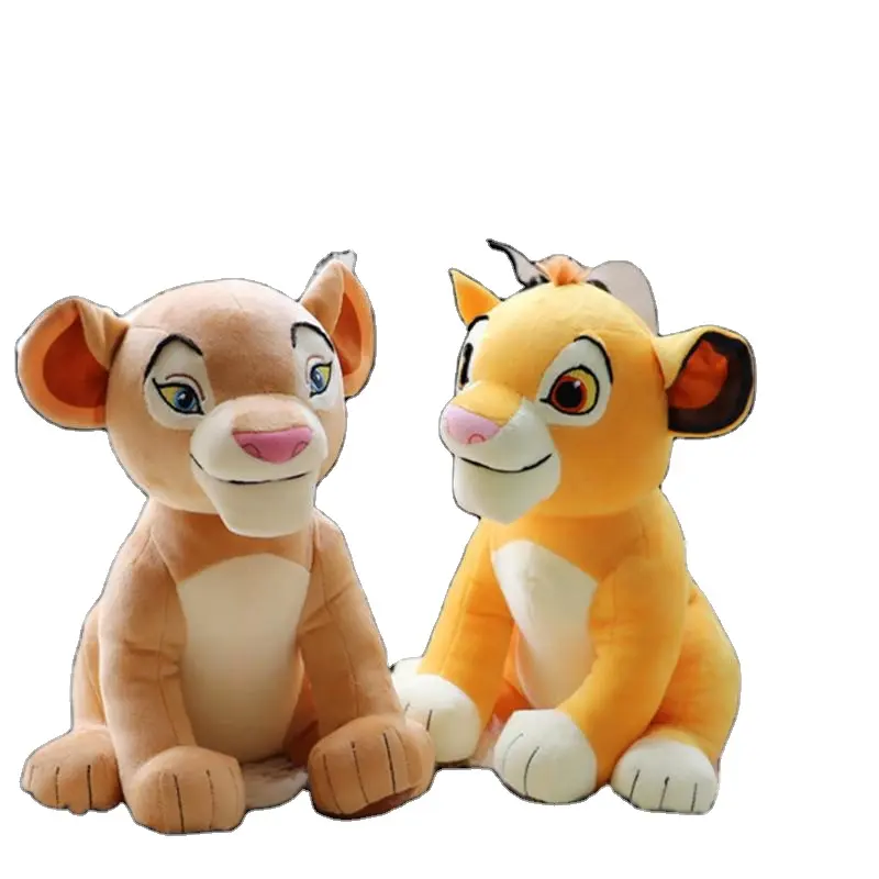 Factory Outlet Lion Pillow Head Stuffed Animal Toy Doll Stuffed Plush Toy Animal