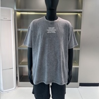 T-shirts en gros vintage délavés à l'acide personnalisés grandes tailles pour hommes, t-shirts imprimés graphiques à bas prix, t-shirts en coton épais pour hommes
