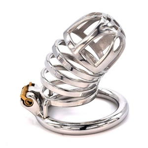 Jaula de Castidad Masculina Larga, Pulida a Mano, Resistente, con Bloqueo para Pene, BDSM, Retrasa la Eyaculación, para Hombres, Venta al Por Mayor - Product Image 2