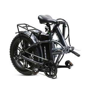 Bici Elettrica Fat Bike TXED OEM 20'' con Telaio in Lega, Motore da 500W, Pneumatici Larghi, Bici Ibrida Elettrica per Tutti i Terreni, Portatile - Product Image 4