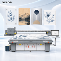 Mesin Printer UV LED Flatbed Format Besar GCLOR GC-3220 3.2x2.05m Ricoh Gen5 Gen6 untuk Pencetakan Akrilik, Kaca, Kayu, Logam, dan PVC