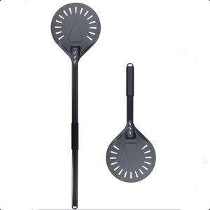 Caldo-vendita per uso domestico perforato Film duro in metallo ispessito forno Flipping buccia di trasferimento per la produzione di <span class=keywords><strong>Pizza</strong></span> - Product Image 1