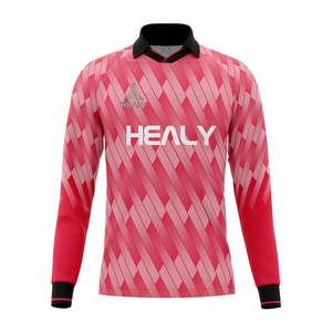 Camiseta Deportiva Retro Rosa al por Mayor, 100% Poliéster, Impresión Digital, Transpirable, Manga Corta, Unisex, Mantiene el Calor - Product Image 1