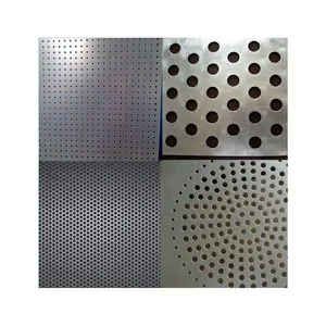 China Expert Factory OEM ODM Carbon Steel High Quality Customized Open Area Perforated Metal Steel Plate For Decoration