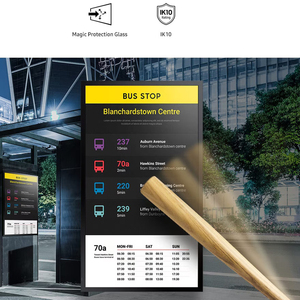 IP65 ngoài trời kỹ thuật số biển không thấm nước LCD hiển thị kỹ thuật số Bảng <span class=keywords><strong>menu</strong></span> - Product Image 2