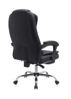 Fauteuil de Direction de Luxe en Cuir PU à Dossier Haut, Pivotant, Moderne, Réglable en Hauteur, pour Bureau Intérieur - Vente en Gros