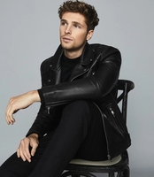Veste en cuir personnalisée chaude de haute qualité pour homme en cuir