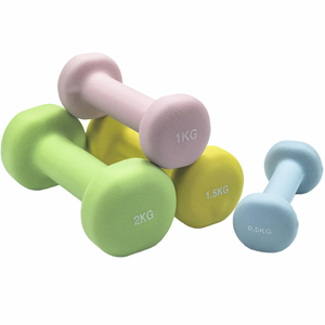 Tùy chỉnh giá rẻ Vinyl Neoprene HEX quả tạ 0.5-10kg Thiết bị tập thể dục có thể điều chỉnh quả tạ đặt - Product Image 3