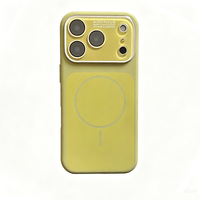 Coque de téléphone magnétique en silicone liquide original avec protection d'objectif pour iPhone 17 16 15 Pro Max – Vente en gros