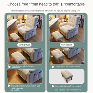 Moderno y cómodo dormitorio de oficina en casa E-Sports dormitorio de una sola niña <span class=keywords><strong>Silla</strong></span> de ocio sedentario para sala de estar hogar - Product Image 4