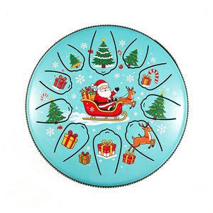 Tambor de Lengüetas de Acero al Carbono de 7 Pulgadas y 11 Notas, Sonido Curativo Portátil, Regalo de Navidad para Niños, Adultos y Estudiantes, Fábrica OEM ODM - Product Image 2
