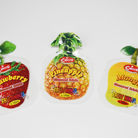 Sac de gel d'énergie de sport Offre Spéciale en usine pochette de boisson de jus de fruits en plastique mylar de forme spéciale