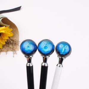 Bolígrafo Metálico con Diseño de Constelaciones y Logotipo - Product Image 5