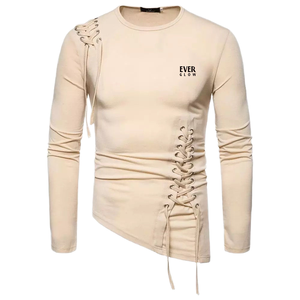 Factory Supplier Durable Men's Waterproof Anti-Shrink Fleece Sweatshirt 80% Cotton 20% Polyester Custom Logo Options for Men - Product Image 1