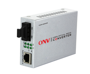 10100m convertidor de medios de modo único de una fibra cctv transmisor y receptor 1310nm/1550nm - Product Image 3