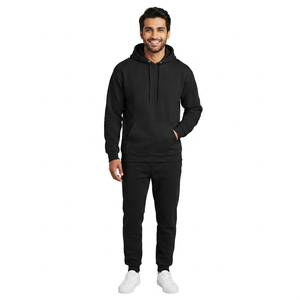 ODM OEM vente en gros de sweats à capuche pour hommes avec polaire de haute qualité, sweat-shirt décontracté tendance, sweats à capuche personnalisés pour hommes - Product Image 1