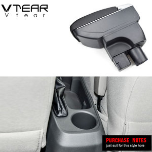 Vtear Cho Chevrolet Sail 3 Tay Vịn Da Trung Tâm Cửa Hàng Lưu Trữ Box Màu Đỏ Chủ Đề Xe Tạo Kiểu ABS Cánh Tay Còn Lại Phụ Kiện 2015-2018 - Product Image 2