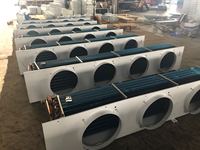 Refroidisseur d'air à dégivrage électrique mural DD-120, évaporateur, chambre froide, congélateur à marche-pied, refroidisseur, ventilateur à rotor externe