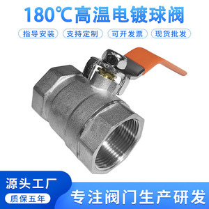Vanne à boisseau sphérique Senfm Dn22 Pn16 filetée pour eau, huile, gaz, usage industriel - Product Image 5