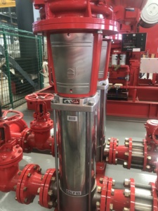 ปั๊มหอยโข่งแบบหลายใบพัดแนวตั้งมาตรฐาน NFPA20 รุ่น CDL กำลัง 10 แรงม้า สำหรับดับเพลิง ผลิตจากเหล็กดัด ทนทานต่อสภาพอากาศ IP55 ระดับต่ำ - Product Image 6