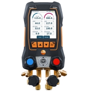 Testo 558s - Manifold numérique avec bloc 4 voies et écran tactile intuitif - Product Image 1