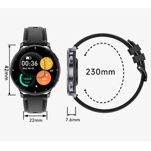 Reloj Inteligente HKSF HT39 Plateado, Pantalla AMOLED HD de 1.32'', Llamadas por Bluetooth, Resistente al Agua IP68, Linterna para Exteriores, Diseño Ultrafino, Monitoreo de Salud - Product Image 5