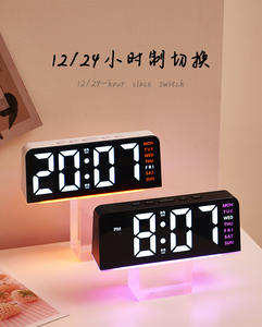 Reloj Despertador Digital LED al por Mayor con Pantalla de Fecha, Doble Alarma, Función de Repetición y Modo de Luz Nocturna para Dormitorio, Escritorio o Mesa - Product Image 5