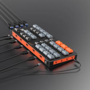 Transmisor de Video Inalámbrico Multivista para Transmisión en Vivo, Conmutador de Video 4K, HD MI 4K, 4 <span class=keywords><strong>Canales</strong></span> HD MI 4K ENTRADA/SALIDA, Compatible con Audio - Product Image 2