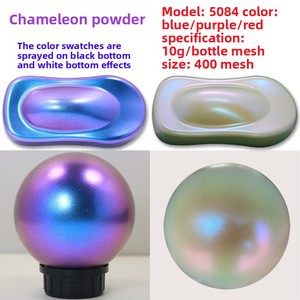 ผงสีมุกเปลี่ยนสีแบบคาเมเลี่ยนสำหรับสีรถยนต์ ผงสีเปลี่ยนสีสำหรับเรซิ่นอีพ็อกซี่/งานศิลปะ DIY - Product Image 1