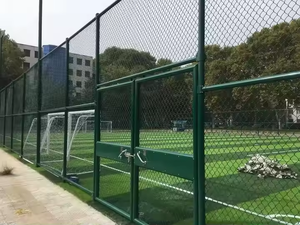 Vòng chuỗi kim cương hình sân vận động dây lưới hàng rào bóng đá lĩnh vực tiêu chuẩn hàng rào thể thao lĩnh vực cụ thể dây lưới hàng rào - Product Image 5