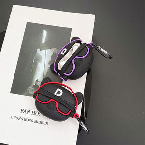 Housse de protection pour écouteurs sans fil en silicone gaufré anti-chute avec motif de <span class=keywords><strong>dinosaure</strong></span> de dessin animé - Product Image 4