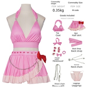 ชุดคอสเพลย์ <span class=keywords><strong>Final</strong></span> <span class=keywords><strong>Fantasy</strong></span> 7 Rebirth ชุดชั้นในของอลิซและทีฟา ชุดเกมครบเซ็ตสำหรับผู้หญิง - Product Image 5